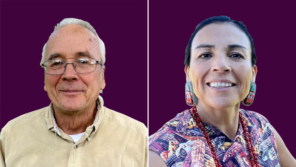 Peter Schuler and Wendy Hill